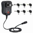 thumbnail image 1 of Dteck 12W Universal Charger AC/DC Adapter Switching Power Supply with 6 Selectable Adapter Plugs (can't work with Laptop), 1 of 6