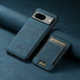 thumbnail image 1 of Dteck 2 in 1 Detachable Wallet Case for Google Pixel 9 / 9 Pro,Magnetic Leather Case with Removable Card Holder Wallet Compatible with MagSafe Shockproof Kickstand Back Cover,Blue, 1 of 6