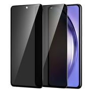 Dteck [2 Pack] Privacy Screen Protector for Samsung Galaxy S23 FE 5G, [Not Support Fingerprint Unlock] [Bubble Free] Anti Spy Full Coverage 9H Tempered Glass Film for Galaxy S23 FE, Anti-Peeping Film