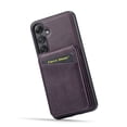 thumbnail image 1 of Dteck 2 in 1 Detachable for Samsung Galaxy S23 FE Case Wallet with Card Holder Faux Leather Men Women RFID Blocking Wireless Charging Cover,purple, 1 of 7