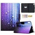 thumbnail image 1 of Dteck for 2022 iPad 10th Generation 10.9 inch Case, Cute Pattern Slim Smart Cover Auto Wake Sleep Magnetic Folio Flip Stand Case for iPad 10th Gen 2022,Water, 1 of 7