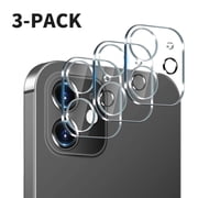 Dteck [3 Pack] for Apple iPhone 12 6.1-inch Camera Lens Protector Anti-fingerprint Anti-Scratch Tempered Glass Ultra Slim HD Clear Protective (Transparent)