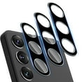 thumbnail image 1 of Dteck 3-Pack Camera Lens Protector for Samsung Galaxy S25,Tempered Glass Camera Protector Back Lens Cover, Ultra HD, 9H Hardness, Anti-Scratch, Case Friendly,Easy Installation,Black, 1 of 5