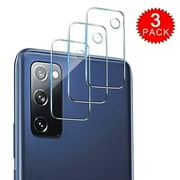 Dteck [3 Pack] for Samsung Galaxy S20 FE 6.5-inch Camera Lens Protector Anti-fingerprint Anti-Scratch Tempered Glass for Galaxy S20 FE 5G/4G Protective (Transparent)