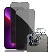 Dteck 6.7" Tempered Glass Screen Film Protector for Apple iPhone 13 Pro Max, 2 Count, 2 Pack