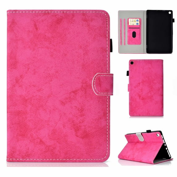 Dteck Amazon Kindle HD8 2016/2017 Case , PU Leather Wallet Protective Case Pattern Stand Shockproof Cover