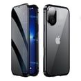 thumbnail image 1 of Dteck Anti Peeping Case for iPhone 16 Plus, 360 Degree Full Body Cover with Privacy Tempered Glass Screen Protector & Camera Cover, Magnetic Adsorption Metal Bumper for iPhone 16 Plus,Black, 1 of 7