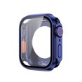thumbnail image 1 of Dteck for Apple Watch Series 10 (2024) 46mm Screen Protector Change to Ultra, PC Case Tempered Glass Film Bumper Protective Cover for iWatch 46mm Series 10, Darkblue, 1 of 6