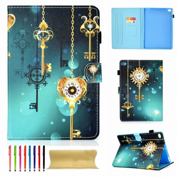 Dteck Apple iPad Pro 9.7 inch Case ,Wake/Sleep Pattern Leather Wallet Case Card Slot Stand Shockproof Cover