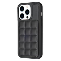 Dteck for Apple iPhone 11 Card Holder Back Case with Pockets, Premium PU Leather ID Cash Credit Slots Magnetic Kickstand Flip Folio Slim Hard Protective Cover, black
