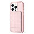 thumbnail image 1 of Dteck for Apple iPhone 12 Pro / 12 Card Holder Back Case with Pockets, Premium PU Leather ID Cash Credit Slots Magnetic Kickstand Flip Folio Slim Hard Protective Cover, pink, 1 of 7