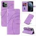 thumbnail image 1 of Dteck for Apple iPhone 13 Pro Max Wallet Case, Premium PU Leather Flip Folio Card Holders Kickstand Book Folding Case with Detachable Wrist Strap Shockproof Protective Cover, purple, 1 of 8