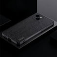 thumbnail image 1 of Dteck for Apple iPhone 14 Plus Slim Case, Shockproof Premium PU Leather Business Phone Case Anti-Slip Scratch Resistant Ultra Slim Hard PC Rugged Protective Flip Cover, black, 1 of 8