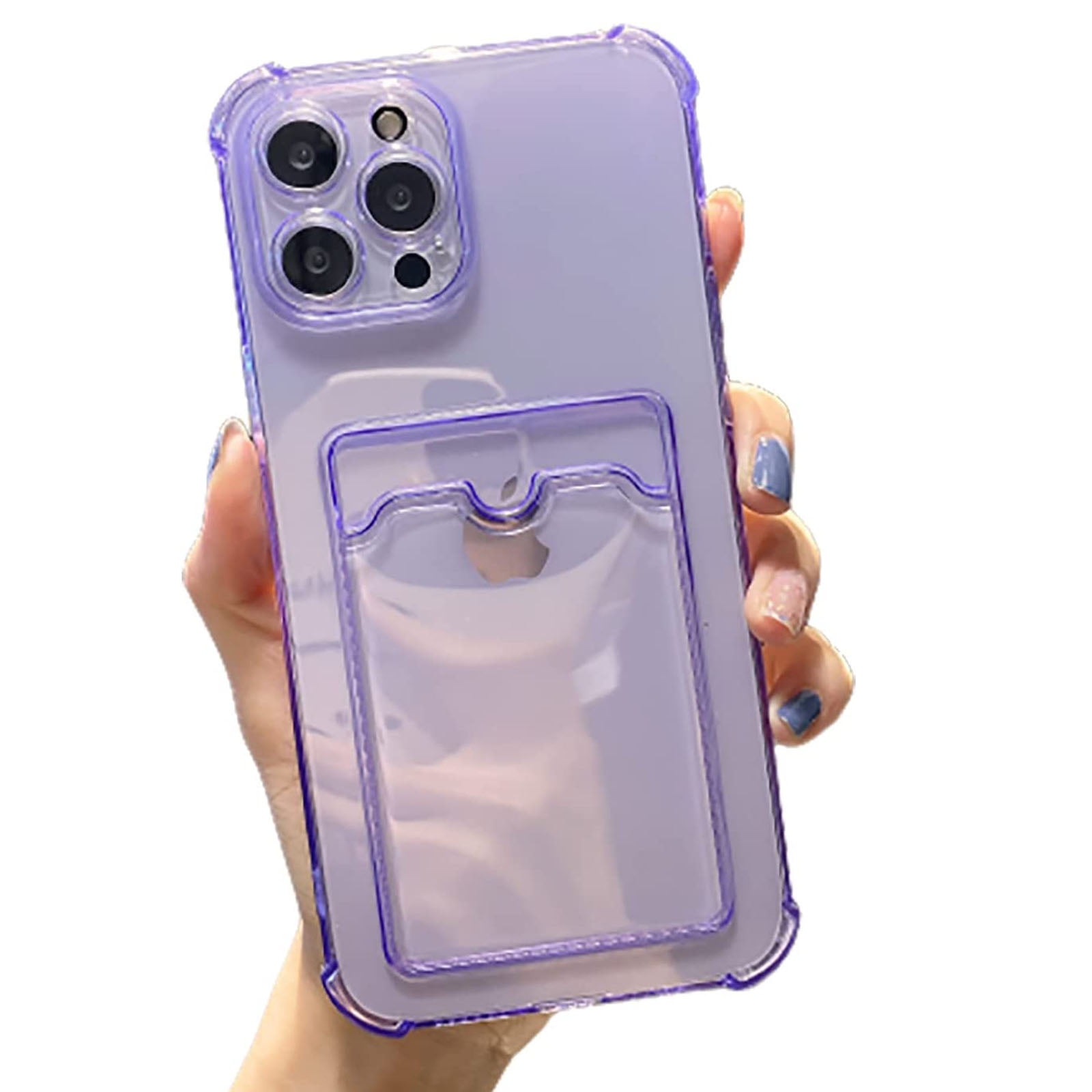 Dteck for Apple iPhone 14 Pro max Case, Clear Protective Back Card Slot Case, Slim Fit Drop Resistant Soft TPU Wallet Case with Bumper, Cute Card ... Dteck for Apple iPhone 14 Pro max Case, Clear Protective Back Card Slot Case, Slim Fit Drop Resistant Soft TPU Wallet Case with Bumper, Cute Card ...