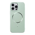 thumbnail image 1 of Dteck for Apple iPhone 15 Pro Max Protective Ultra Slim Case, Magnetic Back Hard PC and Metal  Anti-Scratch Shock-Absorbent Anti-Fingerprint Lightweight Matte Wireless Charging Cover, Green, 1 of 10