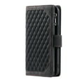 thumbnail image 1 of Dteck for Apple iPhone 16e Wallet for Women Men Case, Wallet with Card Holder Zipper Pocket PU Leather Kickstand Wrist Strap Magnetic Flip Leather Shockpoof Silicone Full Cover Case,Black, 1 of 9