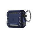 thumbnail image 1 of Dteck Armor Case for Apple Airpods Pro 2nd Gen 2022,Military Hard Shell Full-Body Shockproof Protective Case Skin with Keychain for Airpods Pro 2nd Gen 2022,Blue, 1 of 8