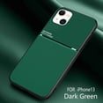 thumbnail image 1 of Dteck Back Case For Apple iPhone 13,Luxury Slim Hybrid Shockproof Rubber Silicone TPU Protective Classical Phone Cover(Green), 1 of 8