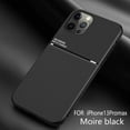 thumbnail image 1 of Dteck Back Case For Apple iPhone 13 Pro Max,Luxury Slim Hybrid Shockproof Rubber Silicone TPU Protective Classical Phone Cover(Black), 1 of 8