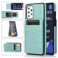 thumbnail image 1 of Dteck Back Wallet Phone Case for Samsung Galaxy A72 5G with ID & Credit Card Holder Slots Pockets Wallet Back Cover Stand Flip Folio Leather Cell Cases Women Men, Mint, 1 of 7