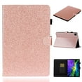 thumbnail image 1 of Dteck Bling Case For Apple iPad Pro 11 inch 2020 Model, Glitter PU Leather Folding Stand Folio Smart Shell Folio Case For iPad A2228/A2068/A2230/A2231, Rosegold, 1 of 8
