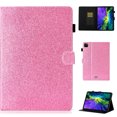 thumbnail image 1 of Dteck Bling Glitter Case for iPad Pro 11 inch 2024,Magnetic Leather Case Auto Wake/Sleep Shockproof TPU Kickstand Wallet Folio Cover for iPad Pro 11" 2024,Pink, 1 of 7