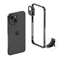 thumbnail image 1 of Dteck Bumper Case for iPhone 14 Plus, Ultra-Thin Metal Frame + Camera Lens Protector Case Shockproof Heat Dissipation Bumper for iPhone 14 Plus,Black, 1 of 8