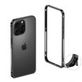 thumbnail image 1 of Dteck Bumper Case for iPhone 16e, Ultra-Thin Metal Frame Case Shockproof Heat Dissipation Bumper for iPhone 16e,Black, 1 of 2