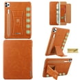thumbnail image 1 of Dteck Business Case for iPad Air 11 Inch M3/M2 (2025/2024), Strong Magnetic Auto Sleep Shockproof Case with Absorbing Multi-Angles Stand, Pen Holder, Card Slot, Brown, 1 of 9