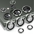 thumbnail image 1 of Dteck Camera Lens Protector for Samsung Galaxy S25 Ultra, Individual Metal Ring 9H Hardness HD Tempered Glass Camera Screen Protector Cover for Galaxy S25 Ultra,Gray, 1 of 7