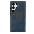 thumbnail image 1 of Dteck Card Slots Wallet Case for Samsung Galaxy S23 Ultra,Shockproof PU Leather Case Slim TPU Back Cover,Blue, 1 of 7