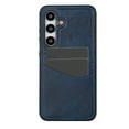 thumbnail image 1 of Dteck Card Slots Wallet Case for Samsung Galaxy S24,Shockproof PU Leather Case Slim TPU Back Cover,Blue, 1 of 7