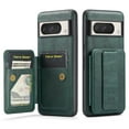 thumbnail image 1 of Dteck Card Wallet RFID Blocking Case for Google Pixel 9 Pro XL,Magnetic Leather Case Card Slots with Finger Clip Kickstand Shockproof Back Cover,Green, 1 of 8