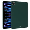 thumbnail image 1 of Dteck Case for 12.9 iPad Pro, 12.9 inch iPad Pro Case (2022-2018, 6th/5th/4th/3rd Gen), Skin-Friendly Durable Silicone Protective Cover,Slim and Protable,Deep Green, 1 of 8
