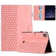 thumbnail image 1 of Dteck Case for 2024 iPad Pro 11 Inch, Premium PU Leather Card Slots Adjustable Stand Cover with Auto Sleep/Wake Feature Protective Case for iPad Pro 11 Inch 5th Generation (M4) 2024, Pink, 1 of 5