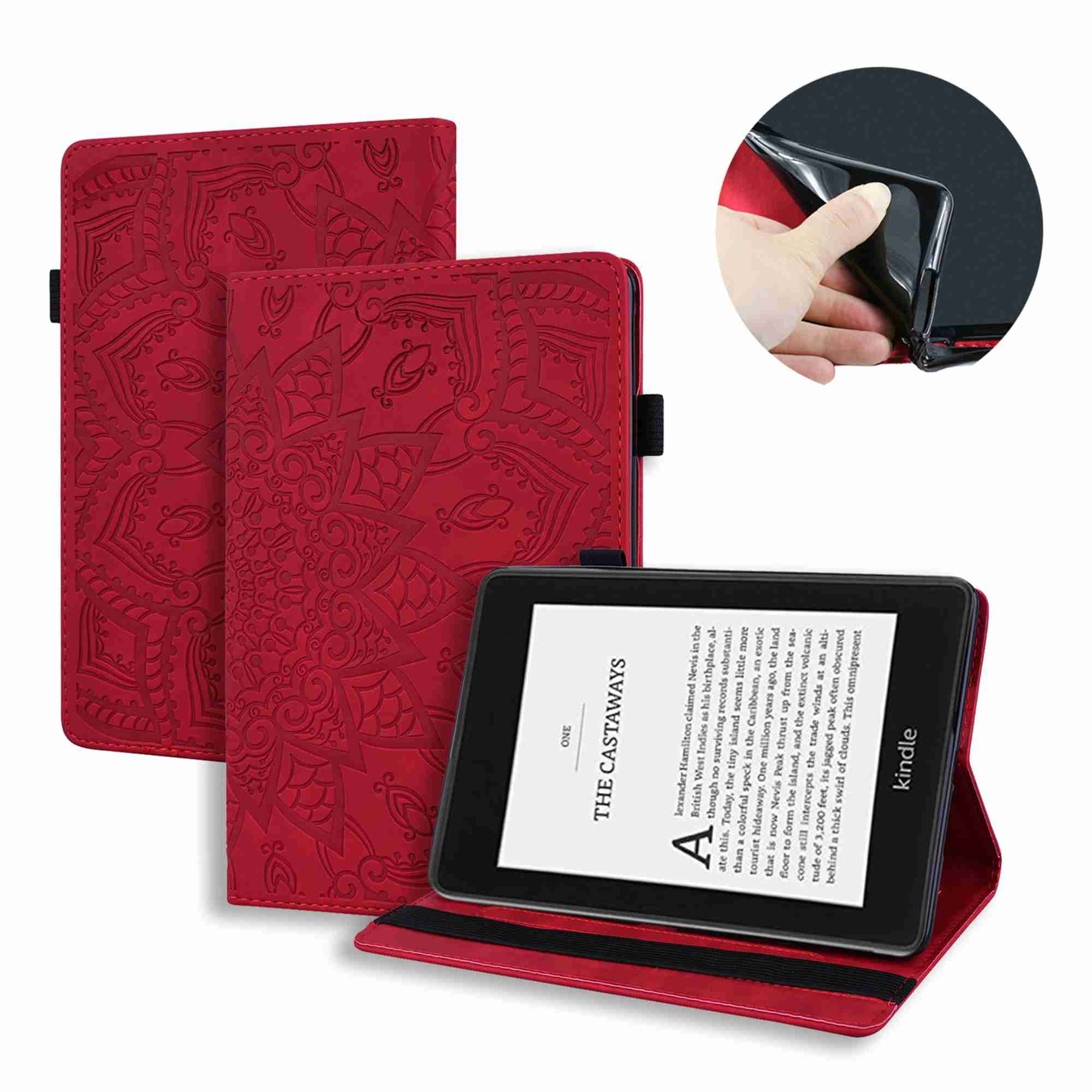 Leather Cover for Kindle e-Readers, Tree of Life