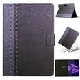 thumbnail image 1 of Dteck Compatible with Lenovo Tab M10 (3rd Gen) 10.1" 2022 Case Cover, Folding Kickstand Auto Wake Sleep PU Leather Anti-Shock Protective Wallet Case with Card Holder, Gray, 1 of 5