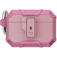 thumbnail image 1 of Dteck Case for Airpods Pro 2nd Generation 2022 with Lock Lid, Rugged Airpod Pro 2 Case with Keychain for Men Women Military Armor Protective Shockproof Shell for Apple AirPods Pro 2,Pink, 1 of 7