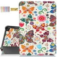 thumbnail image 1 of Dteck Case for All-New Amazon Kindle Fire HD 8 & 8 Plus Tablet (12th Generation/10th Generation, 2022/2020 Release) 8", Slim Folding Stand Cover with Auto Wake/Sleep,Butterfly, 1 of 8