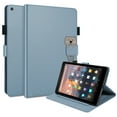 thumbnail image 1 of Dteck Case for All-New Fire HD 10 Tablet (9th/7th/5th Generation, 2015/2017/2019 Release) - Slim PU Leather Folio Stand Smart Cover with Auto Wake/Sleep for Amazon Fire HD 10.1 inch, Blue, 1 of 8