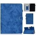 thumbnail image 1 of Dteck Case for All-New Kindle Fire 7 12th Generation 2022,Magnetic Automatic wake/sleep Leather Card Slots Wallet Case Shockproof Rubber Kickstand Cover,Blue, 1 of 8