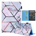 thumbnail image 1 of Dteck Case for Amazon Fire HD 10 10.1-inch 2019/2017 Model Magnetic Patterned PU Leather Card Holder Wallet Shell Kickstand Case Smart Cover with Auto Wake/Sleep,Marble, 1 of 5