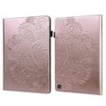 thumbnail image 1 of Dteck Case for Amazon Fire HD 8 (2020) 8-inch,Magnetic Flower Patterned PU Leather Wallet Card Holder Amazon Fire HD 8 Plus (2020) Case Kickstand Shockproof Folio Cover with Elastic Band,Rosegold, 1 of 8