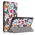 thumbnail image 1 of Dteck Case for Amazon Fire HD 8 & HD 8 Plus Tablet (2022/2020 Model, 12th/10th Gen),Magnetic PU Leather Folio Slim Lightweight Hard Shell Smart Protective Case Trifold Stand Cover,Butterfly, 1 of 9