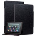 thumbnail image 1 of Dteck Case for Amazon Fire HD8/HD 8 Plus (12th Generation,2022),Magnetic PU Leather Smart Auto Wake/Sleep Folio Stand Case Card Slots Cover for Fire HD8/HD 8 Plus 12the Gen 2022,Black, 1 of 5