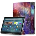 thumbnail image 1 of Dteck Case for Amazon Fire Max 11 Tablet (13th Generation, 2023 Release), Sleep/Wake Support Trifold Standing Case Cover Shockproof Hard Back Shell,Galaxy, 1 of 11