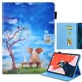 thumbnail image 1 of Dteck Case for Apple iPad 10th Generation 10.9-inch 2022,Magntic Leather Smart Pattern Case Card Pocket Wallet Shockproof Rubber Kickstand Cover,Elephant Rabbit, 1 of 6