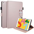 thumbnail image 1 of Dteck Case for Apple iPad 9th Generation 10.2-inch 2021,Magnetic PU Leather Wallet Card Holder Smart iPad 8th/7th Gen 10.2" Case Kickstand Shockproof Automatic wake/sleep Folio Cover,Rosegold, 1 of 7