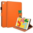 thumbnail image 1 of Dteck Case for Apple iPad 9th Generation 10.2-inch 2021,Magnetic PU Leather Wallet Card Holder Smart iPad 8th/7th Gen 10.2" Case Kickstand Shockproof Automatic wake/sleep Folio Cover,Orange, 1 of 7
