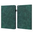 thumbnail image 1 of Dteck Case for Apple iPad 9th Generation (2021 Released) 10.2-inch,Flower PU Leather Patterned Card Holder Wallet Folio Rubber iPad 8th/7th Gen 10.2" Case Kickstand Cover with Elastic Band,Green, 1 of 8